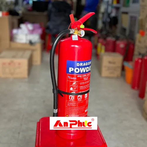 Bình chữa cháy bột ABC 4kg Dragon VN MFZL4 ( CÓ TEM KIỂM ĐỊNH CỦA CÔNG AN PCCC )